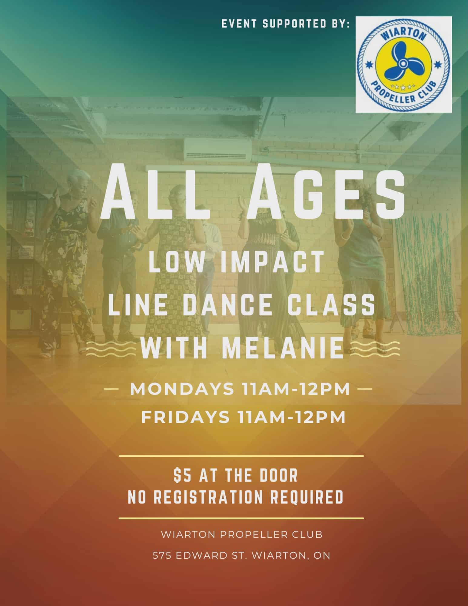 Low Impact Line Dancing with Mel