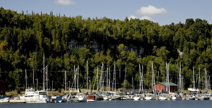 Photo by Jay Rusnak of Wiarton harbour