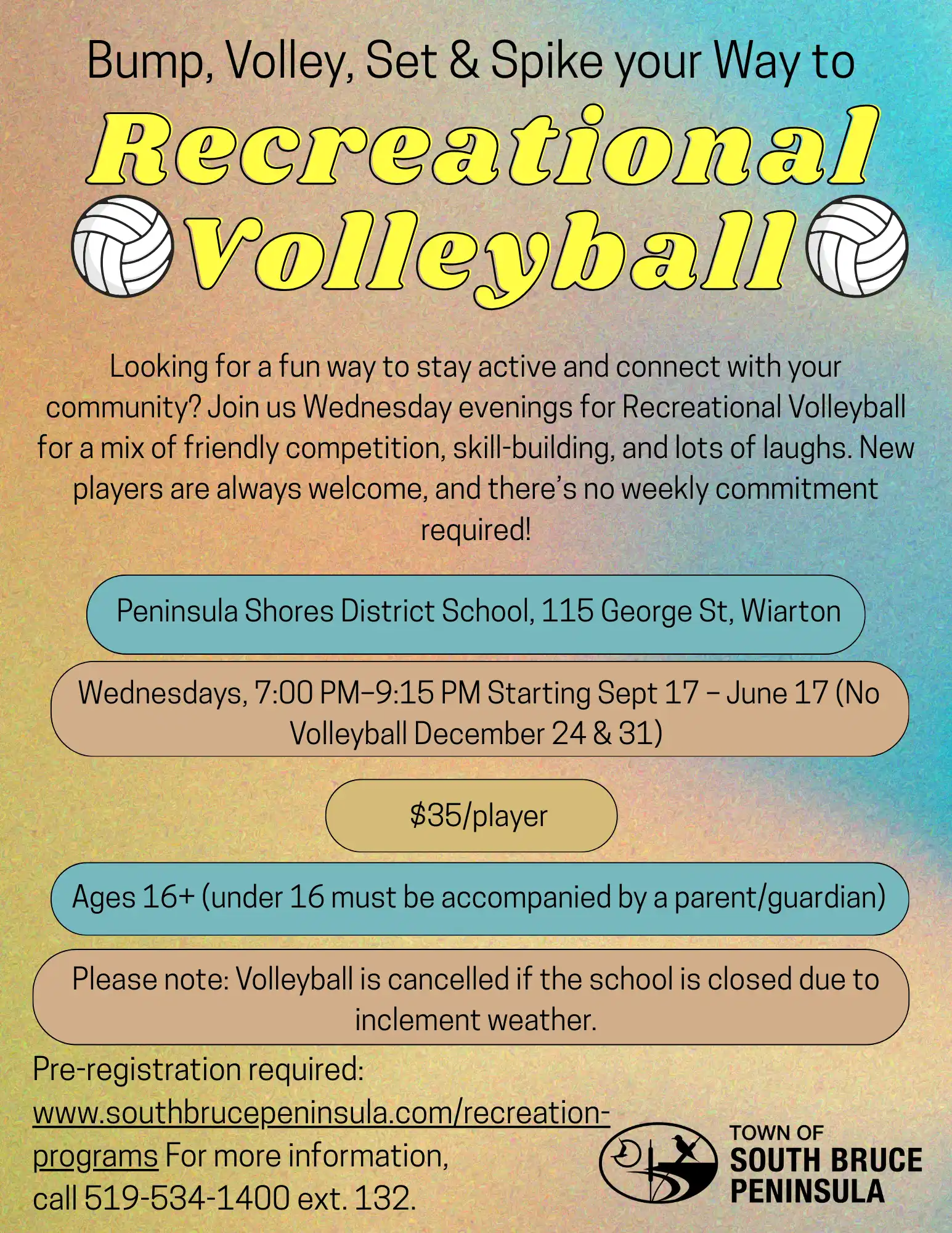 Recreational Volleyball